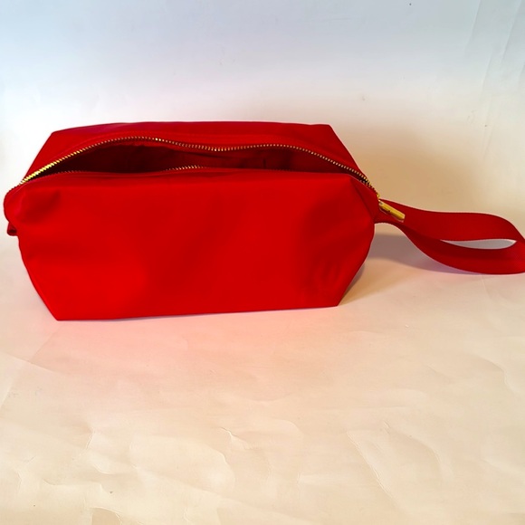 Burberry Handbags - Burberry Red Travel Cosmetic Bag